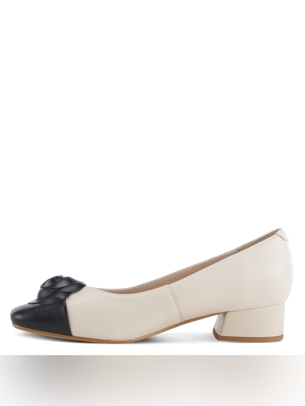 ❤️SPRING STEP❤️TWO-TONE CAP TOE PUMP! NEVER WORN! - Picture 5 of 7